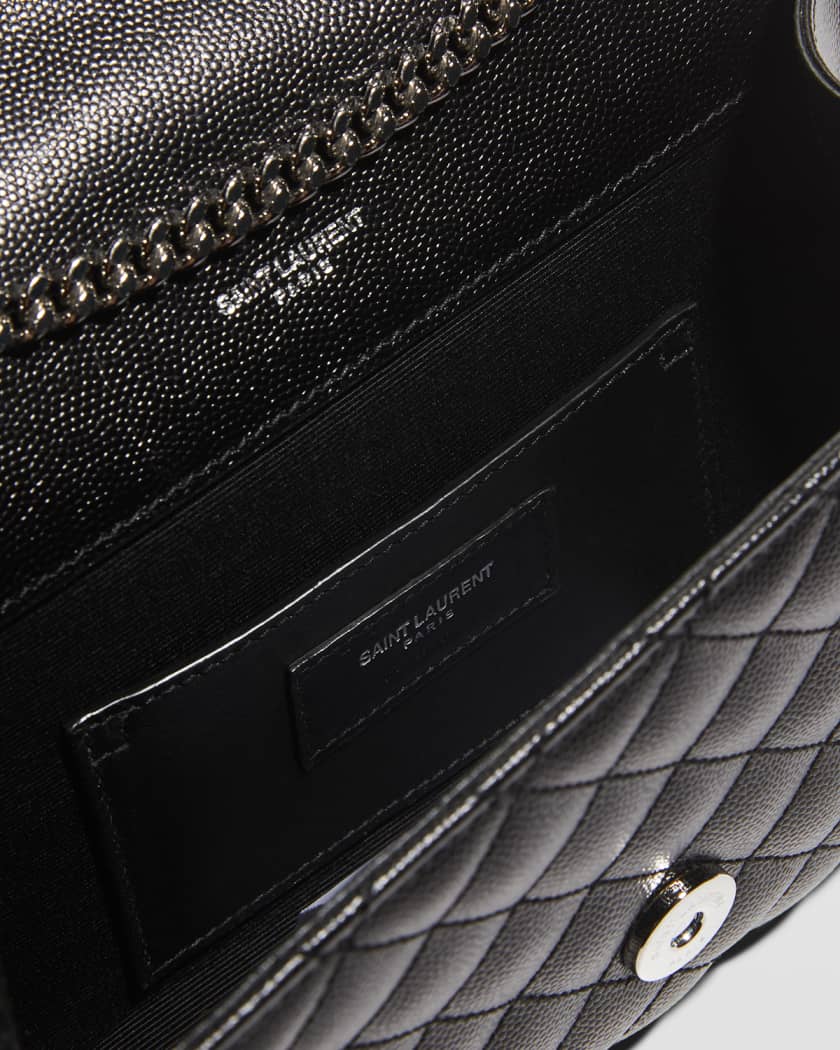 Yves Saint Laurent, Bags, Small Ysl Monogram Leather Satchel Bag