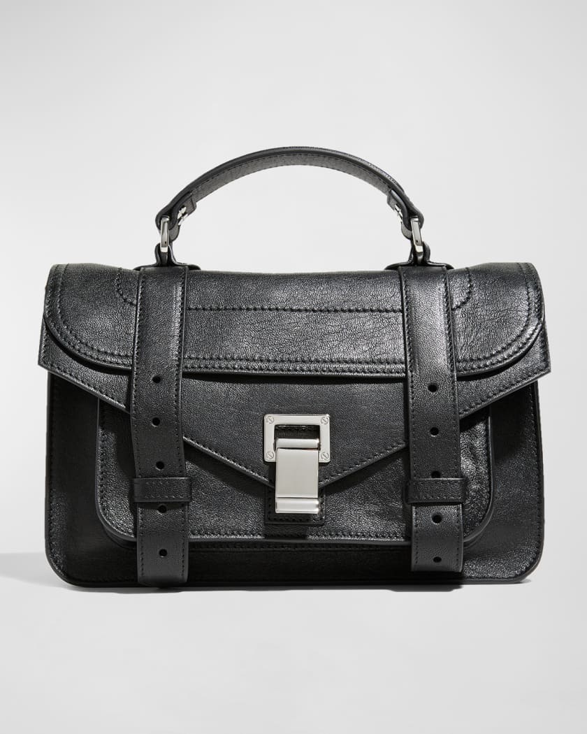 Proenza Schouler PS1 Tiny Satchel - Black