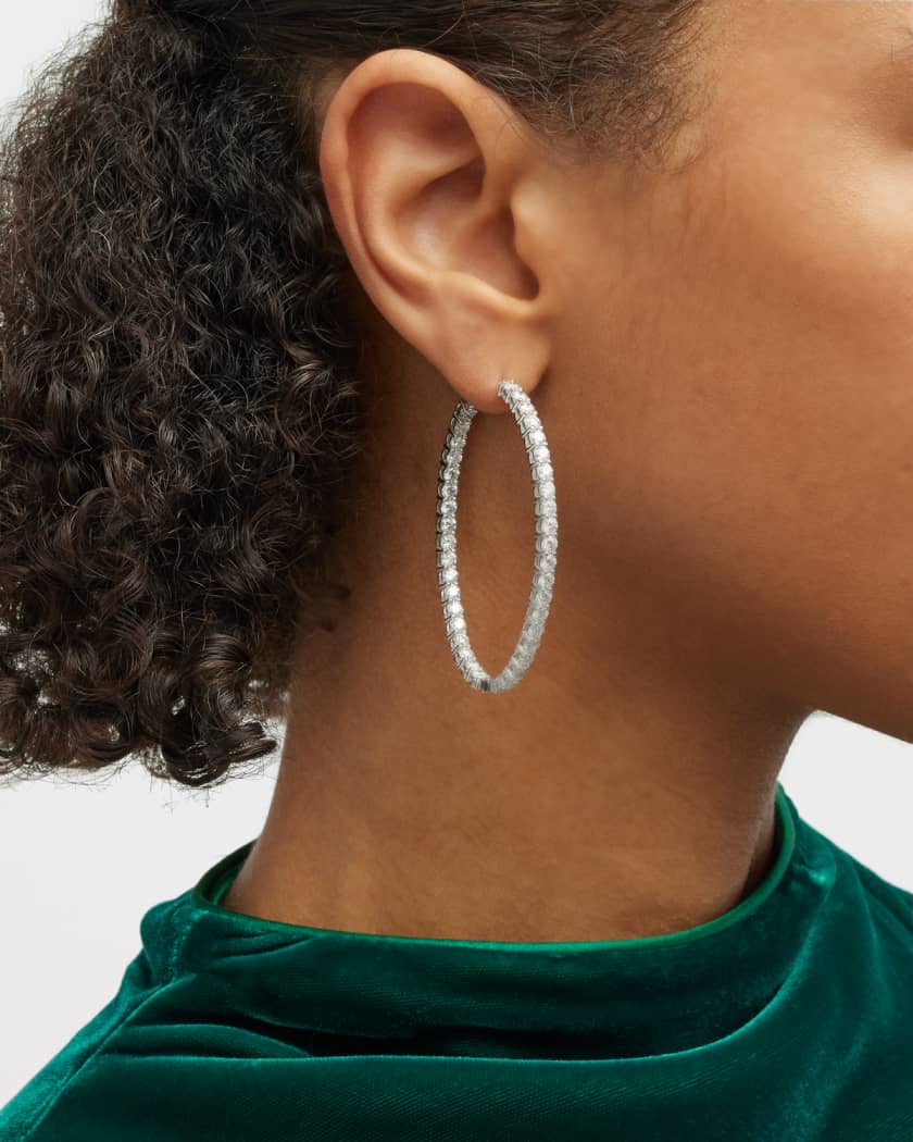 Neiman marcus hoop earrings outlet