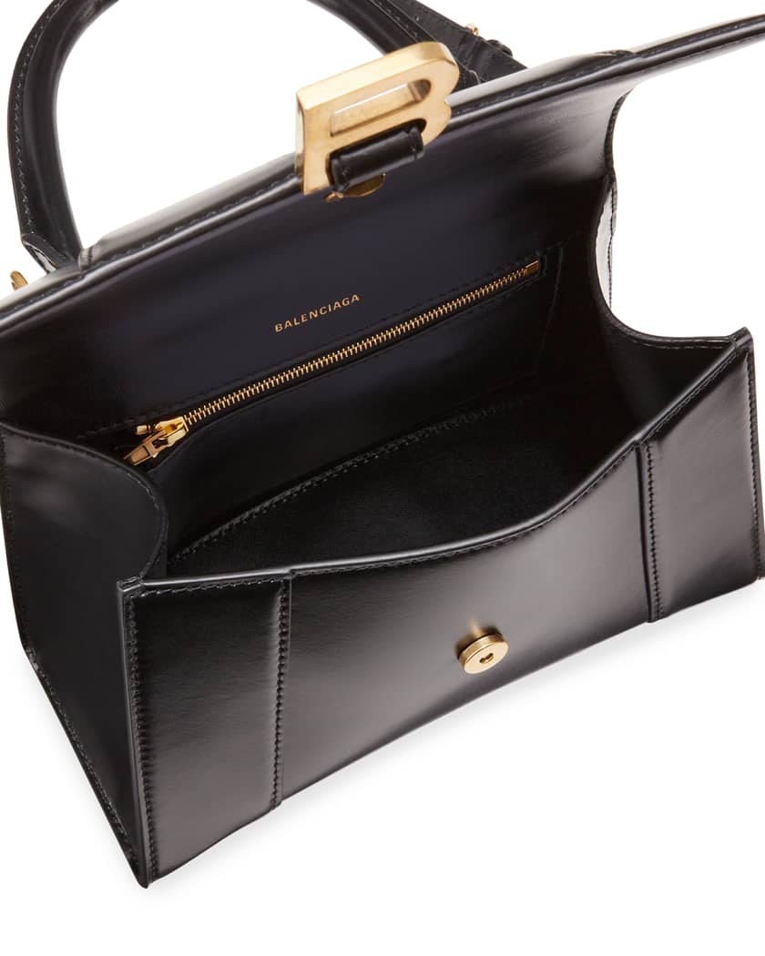 Balenciaga Small Hourglass Embossed Leather Bag - ShopStyle