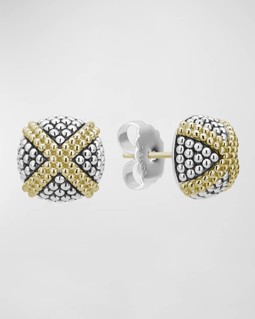 Lagos caviar outlet stud earrings