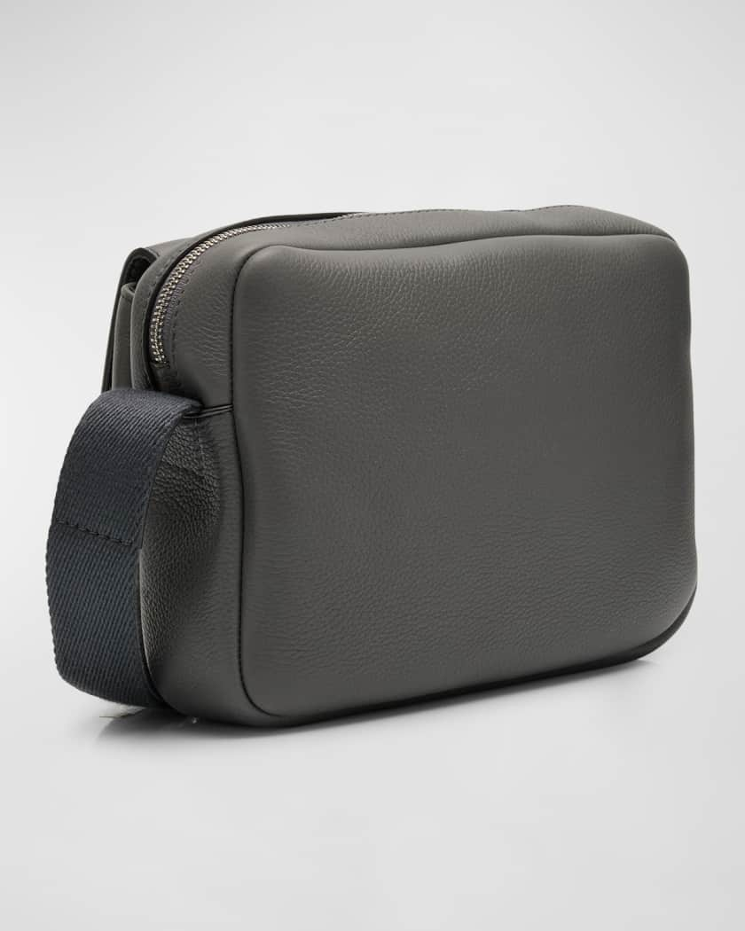 LOEWE XS Military Messenger Bag Black