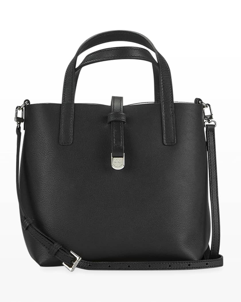 Gigi New York Luna Mini Reversible Tote Bag, Black, Women's, Handbags & Purses Tote Bags & Totes