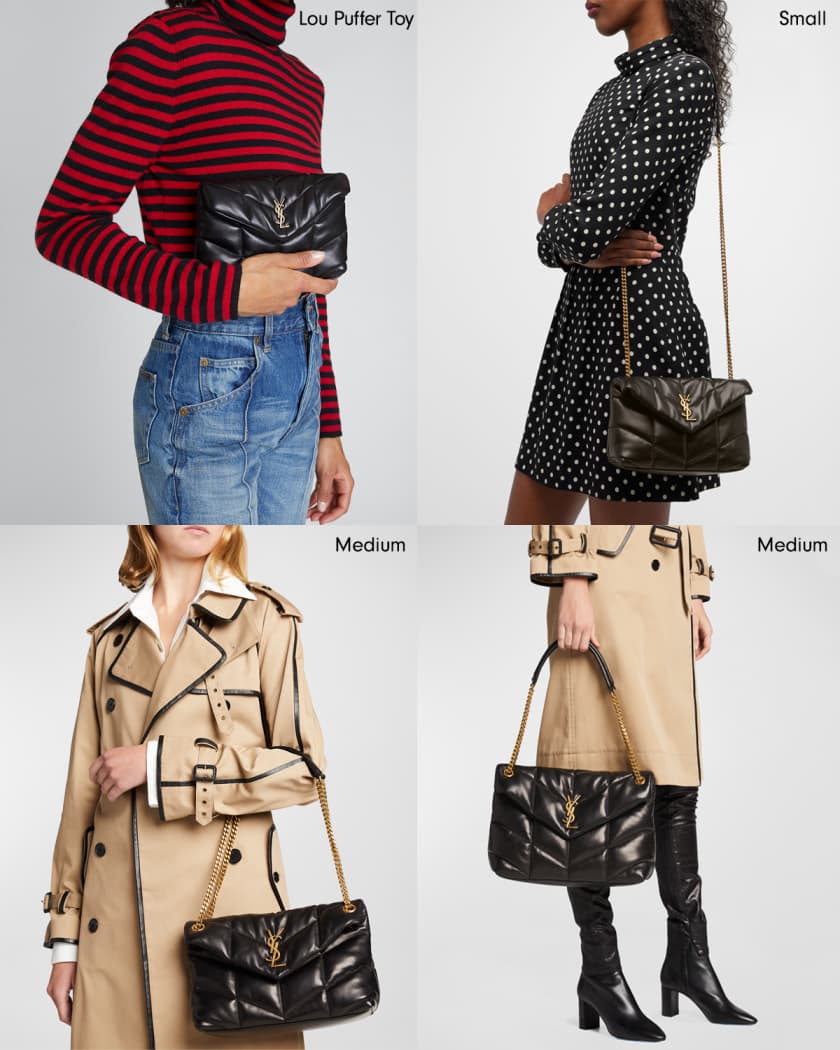 Saint Laurent Mini Loulou Puffer Crossbody Bag