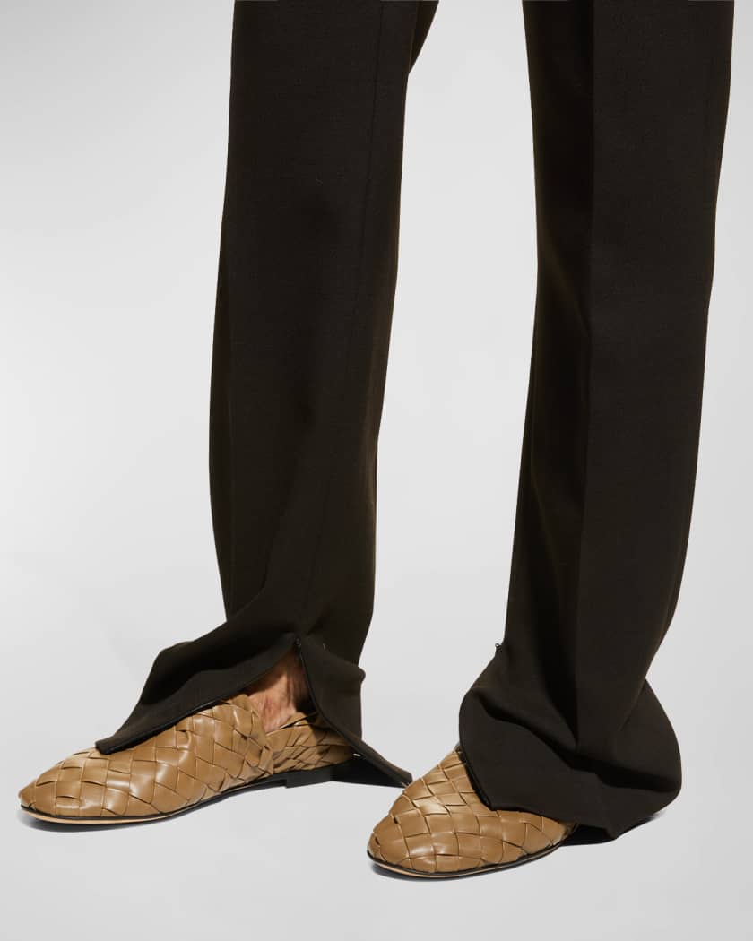 Bottega Veneta Intrecciato Woven Leather Slipper Loafers