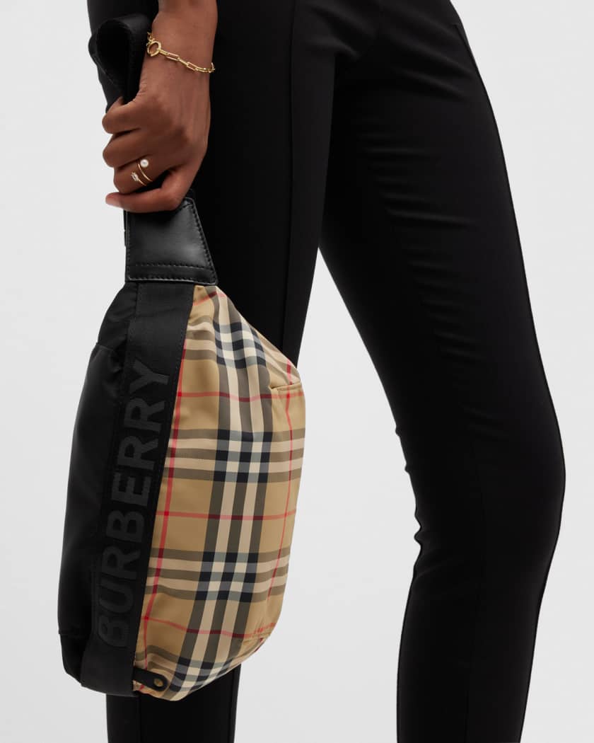 Burberry Sonny Medium Vintage Check Belt Bag | Neiman Marcus