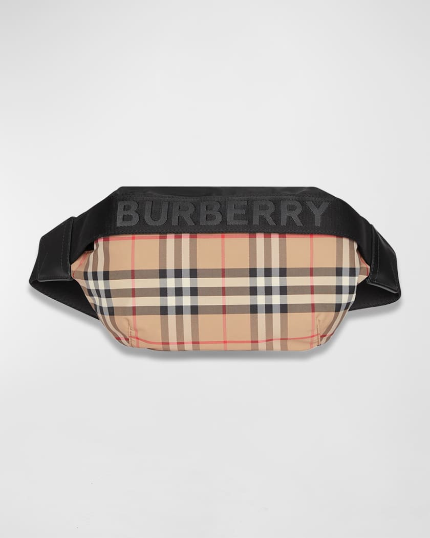 Burberry Sonny Medium Vintage Check Belt Bag | Neiman Marcus