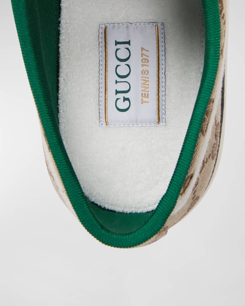 Men's Tennis 1977 GG Canvas Sneakers