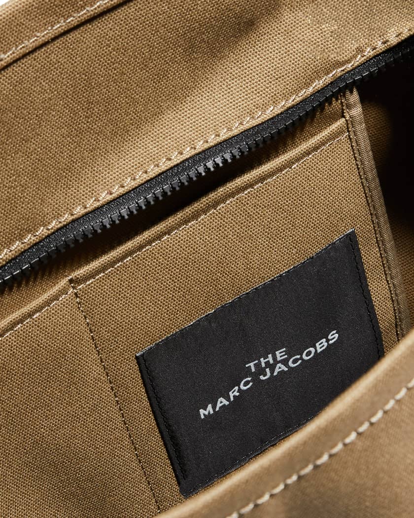 The Large Canvas Tote Bag in Beige - Marc Jacobs