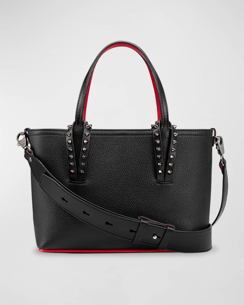 Christian Louboutin Patent Leather Cabata Mini Tote (SHF-IsWfbi) – LuxeDH