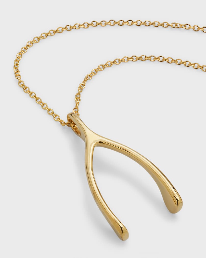 Kay jewelers wishbone necklace outlet