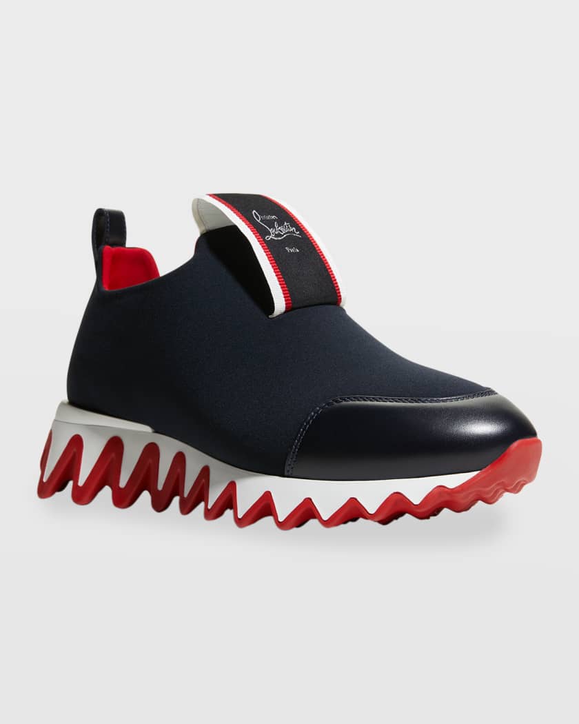 Tiketa Slip-On Red Sole Runner Sneakers