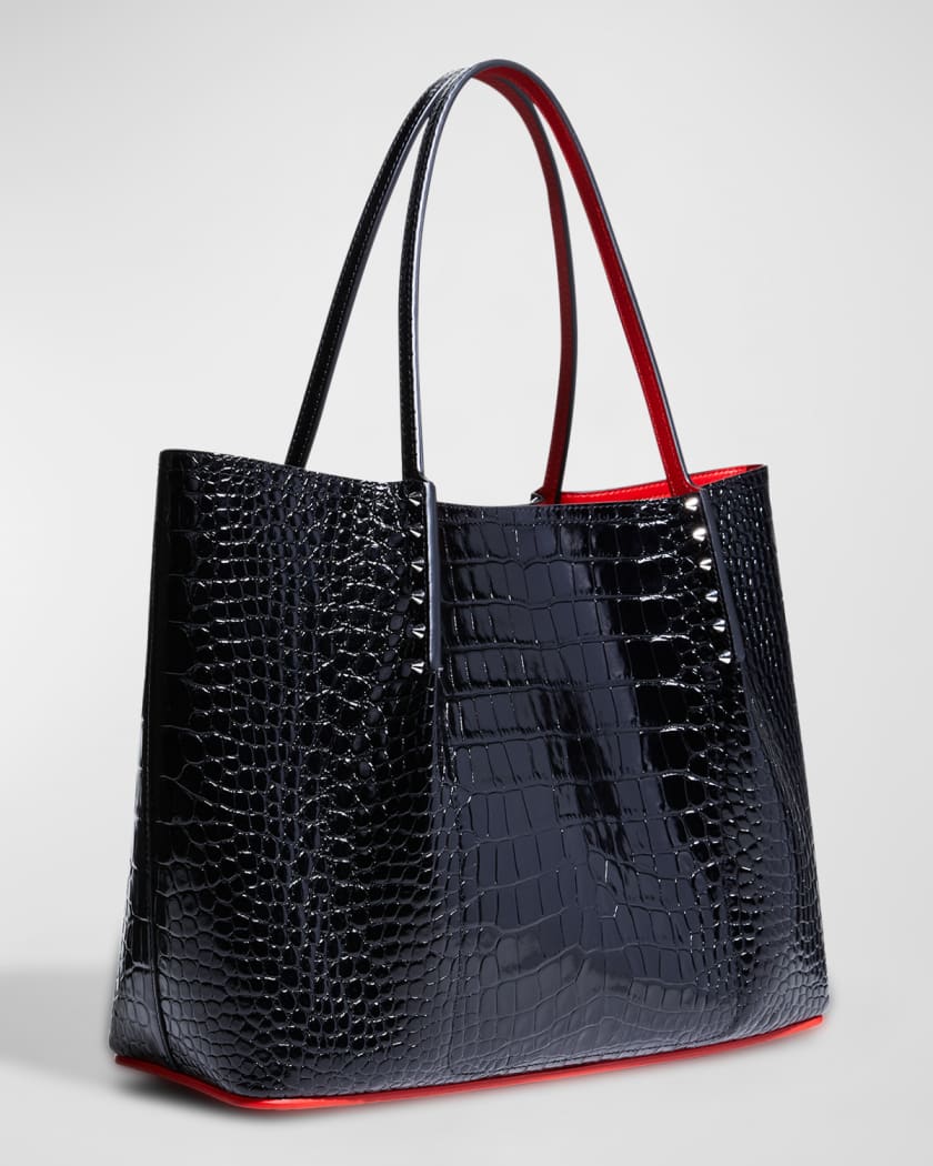 Sportmax | Woman - crocodile-print Leather Bowling Bag - Black