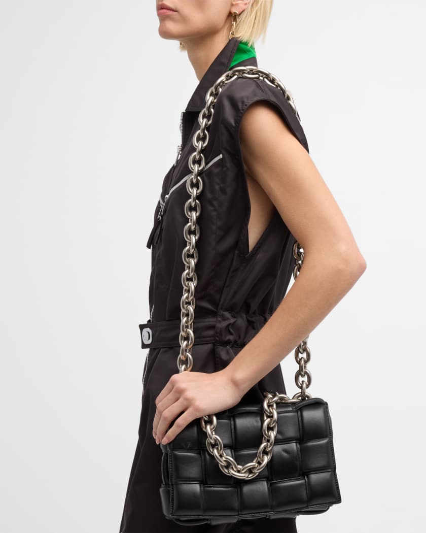 Bottega Veneta Chain Cassette Bag Black