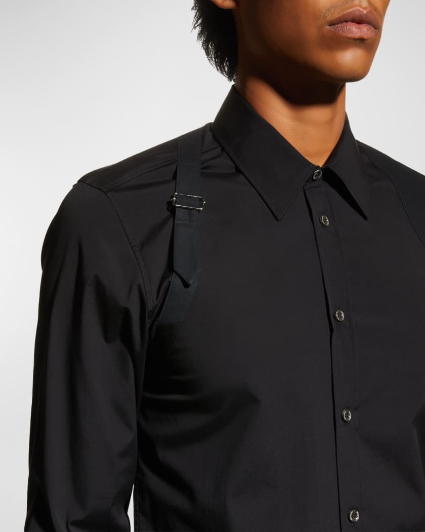 Alexander mcqueen on sale harness shirt