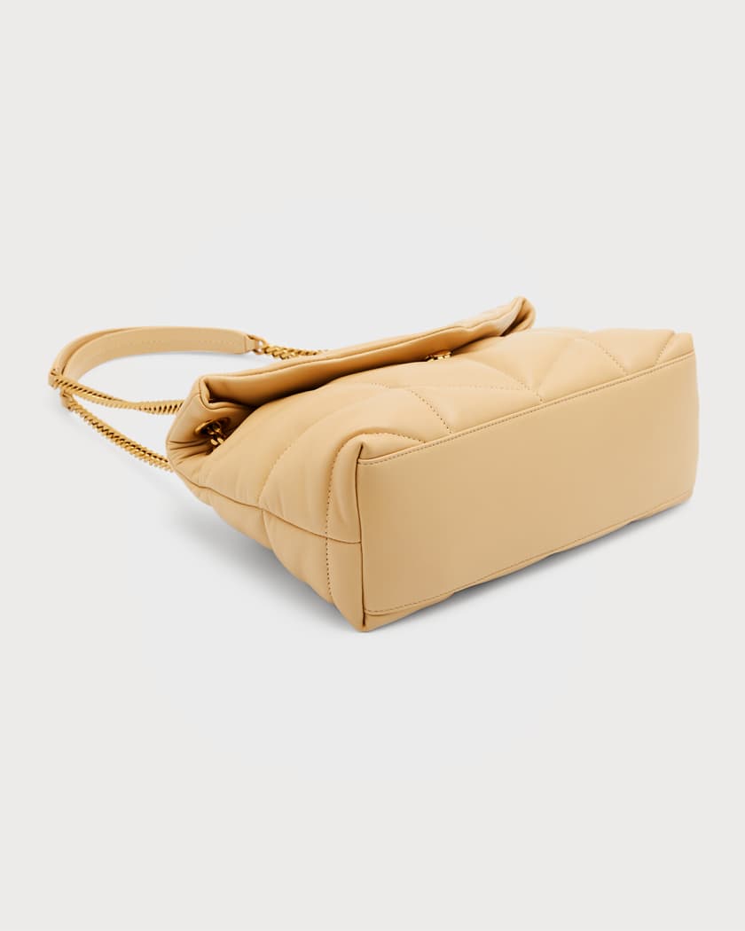 Saint Laurent LouLou Small Puffer Chain Shoulder Bag | Neiman Marcus