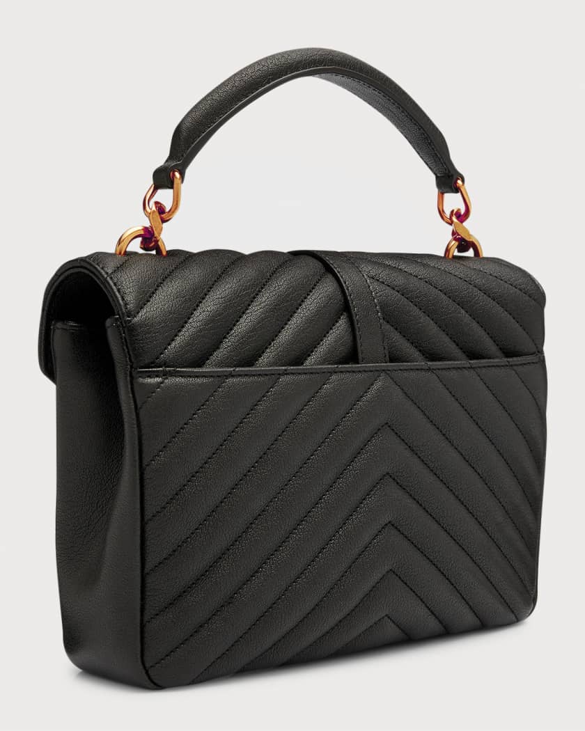 Yves Saint Laurent, Bags, Ysl College Bag Medium Dark Grey Special  Edition