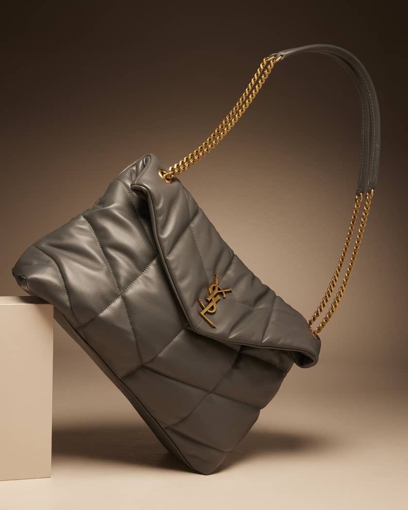 SAINT LAURENT Loulou Puffer medium quilted leather shoulder bag