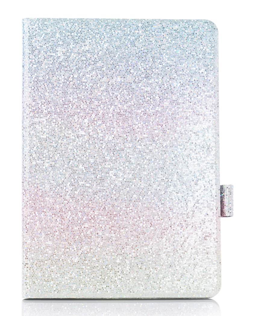 Chic Geeks Glitter MacBook Case - Silver