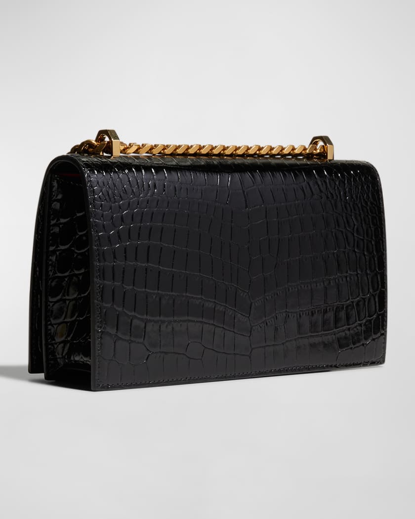 Jeweled Satchel Bag