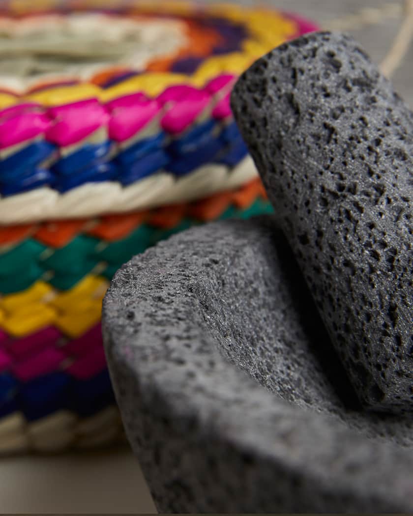 Molcajete in Basket