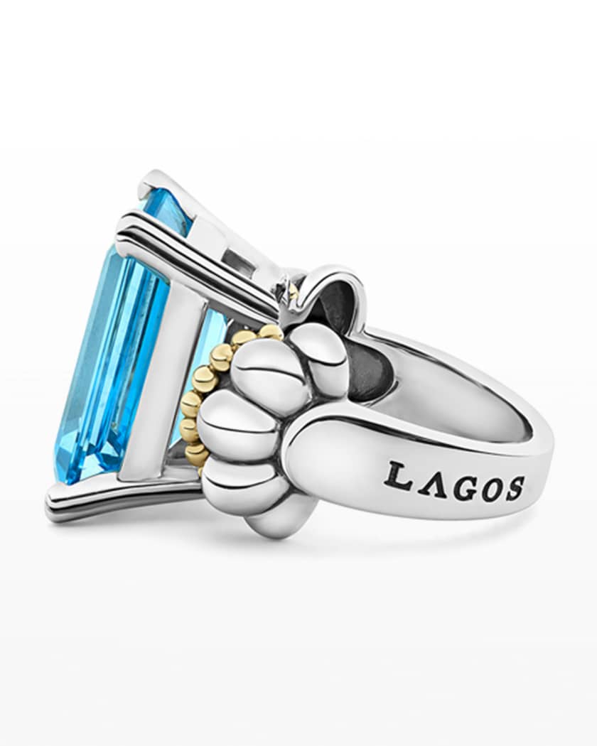 Lagos blue topaz ring store