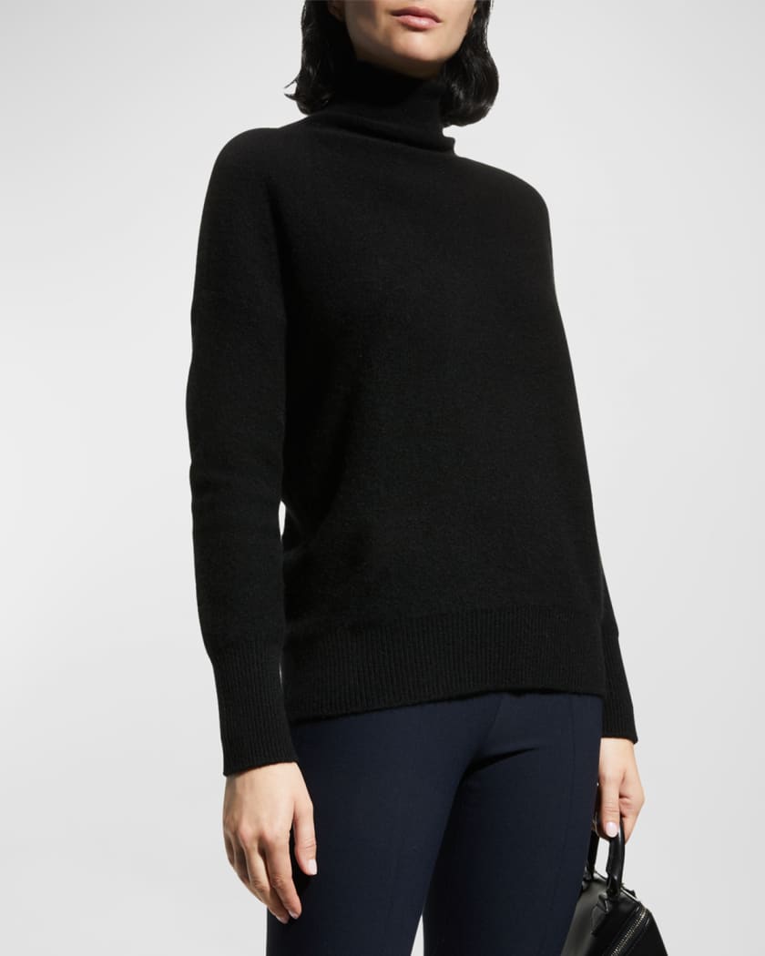 Vince boiled cashmere funnel neck sweater sales
