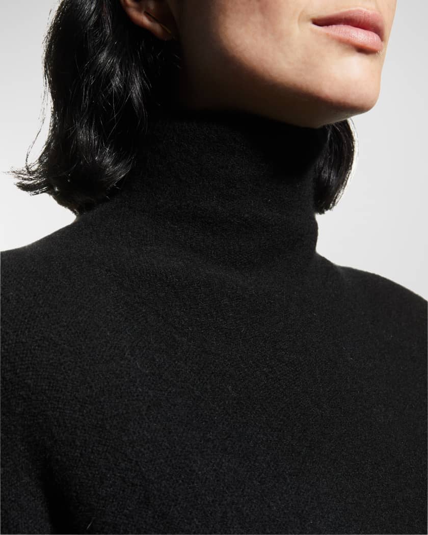 Knitwear's Turtleneck Sweater In Boiled Wool