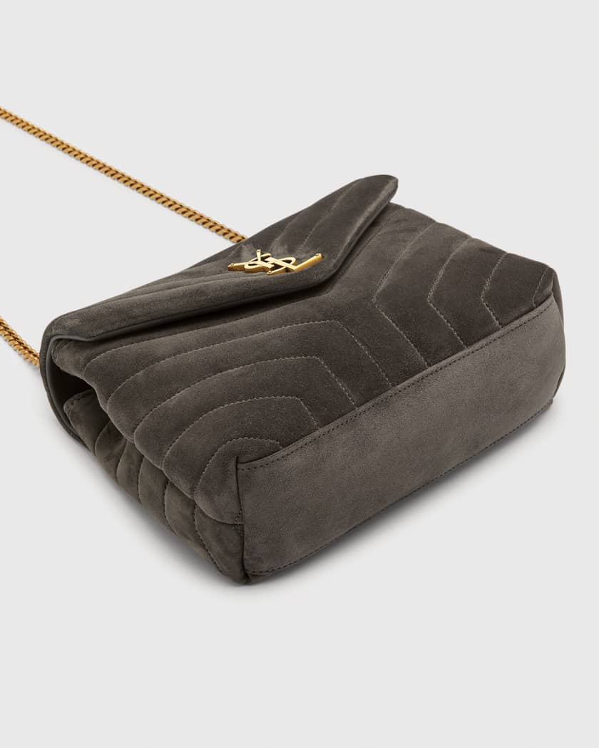 Ysl loulou small discount suede