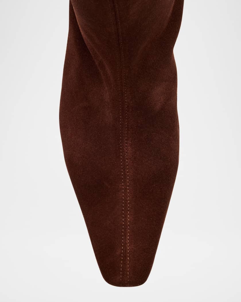Wally Suede Patchwork Tall Boots