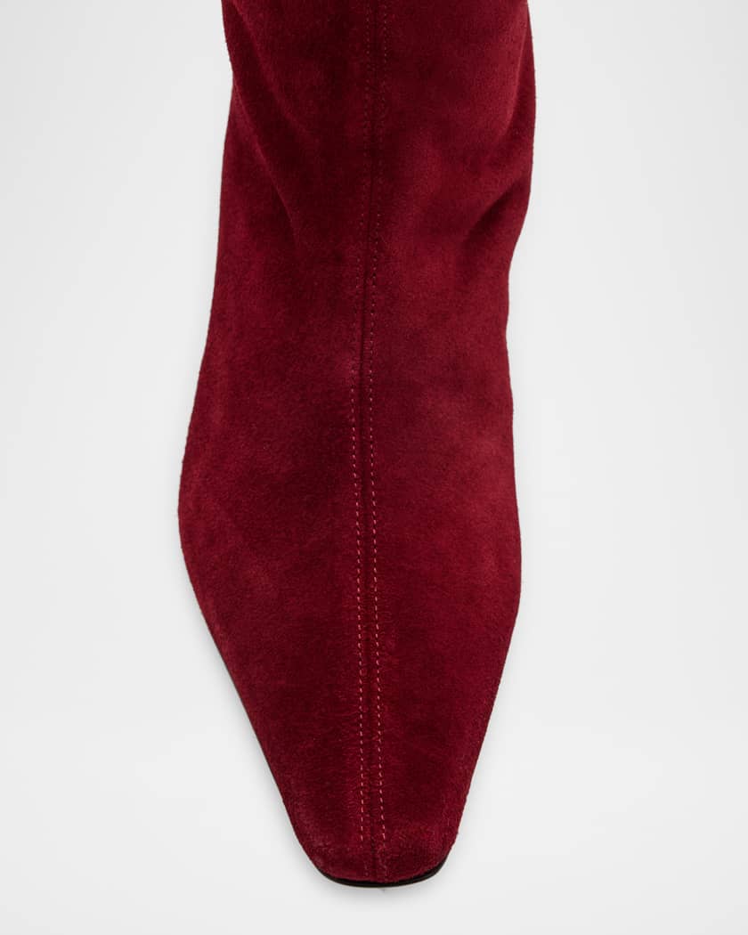 Wally Suede Patchwork Tall Boots