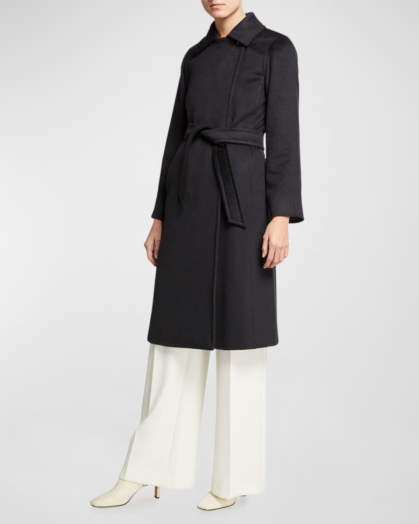 Max mara manuela coat black new arrivals