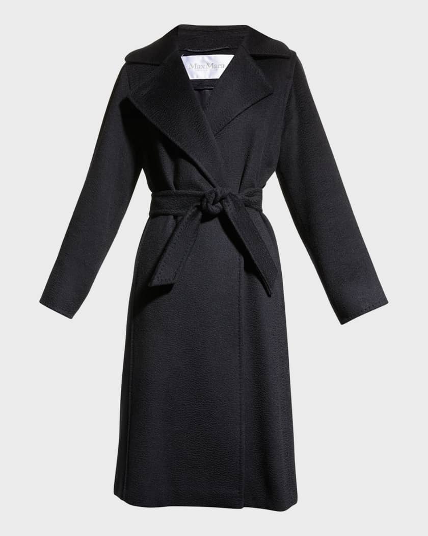 Black Wrap Coat