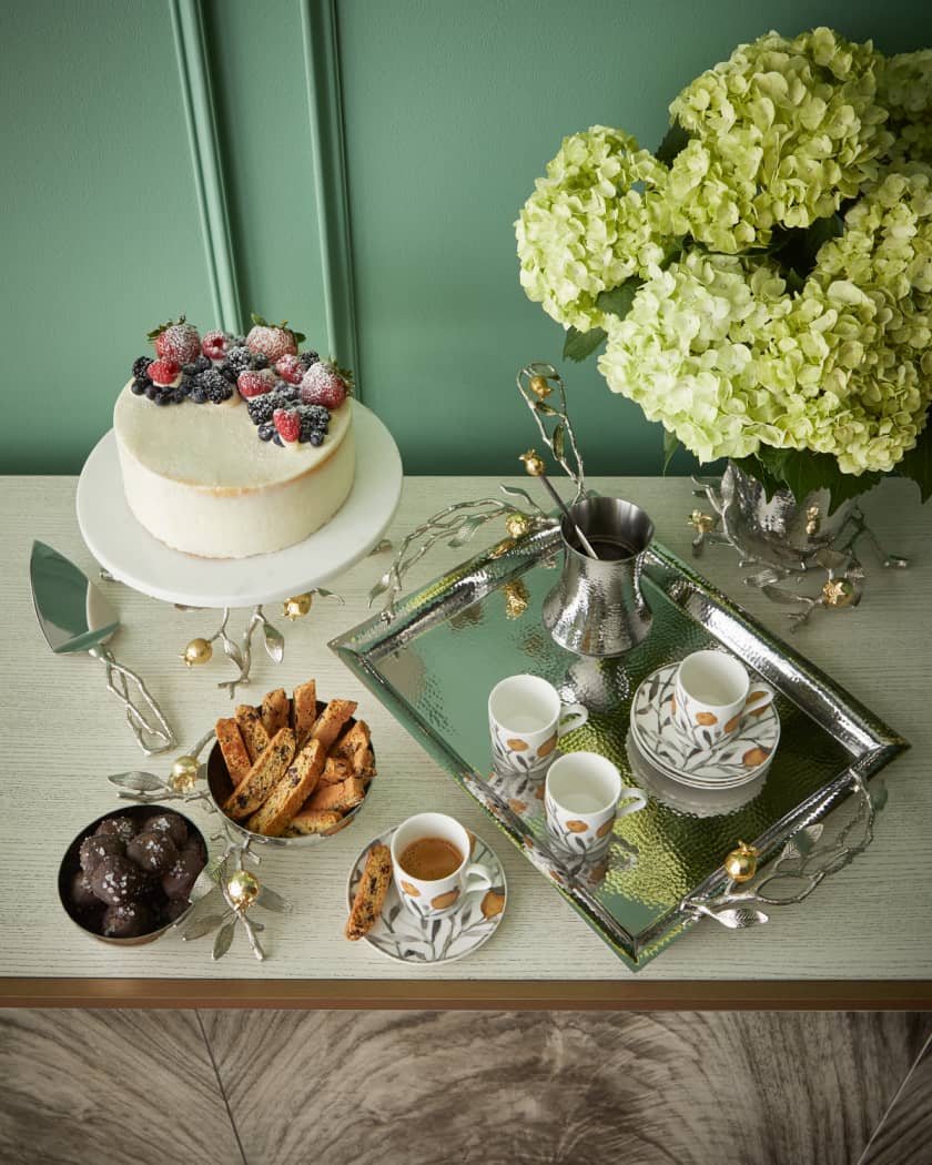 Pomegranate Demitasse Set