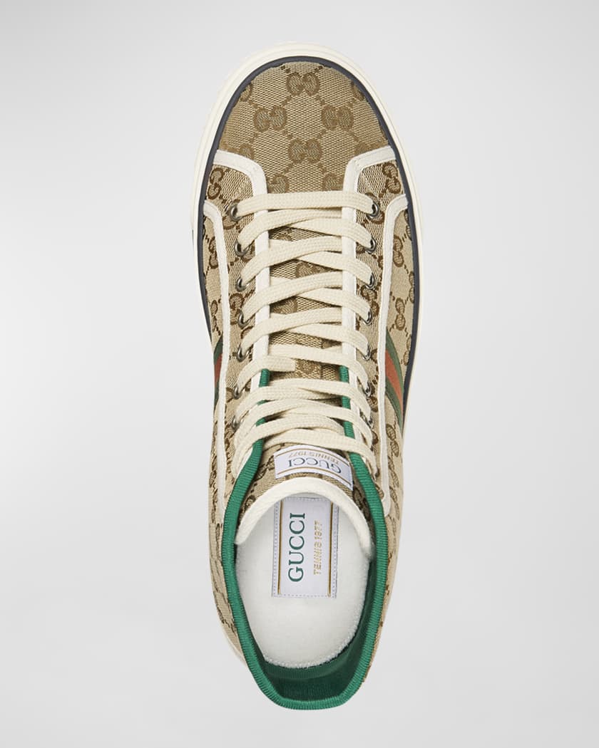 Gucci 1977 Monogram Slip-On Sneakers