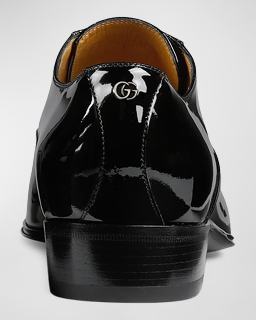 Men's Worsh Patent Leather Oxfords 