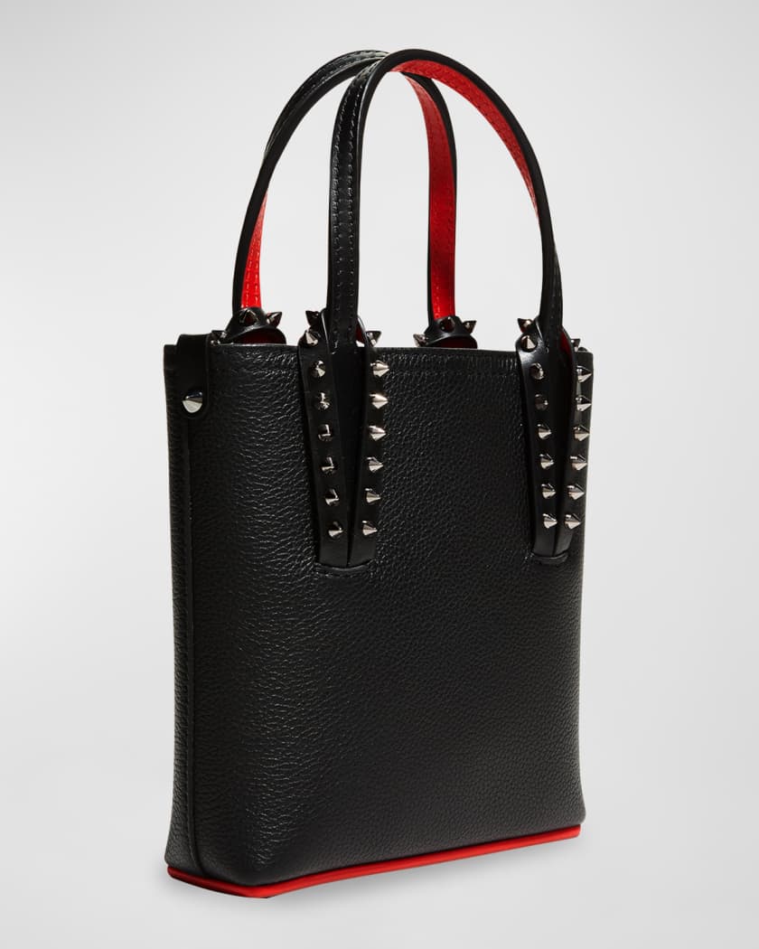 Cabata - Tote bag - Calf leather - Black - Christian Louboutin