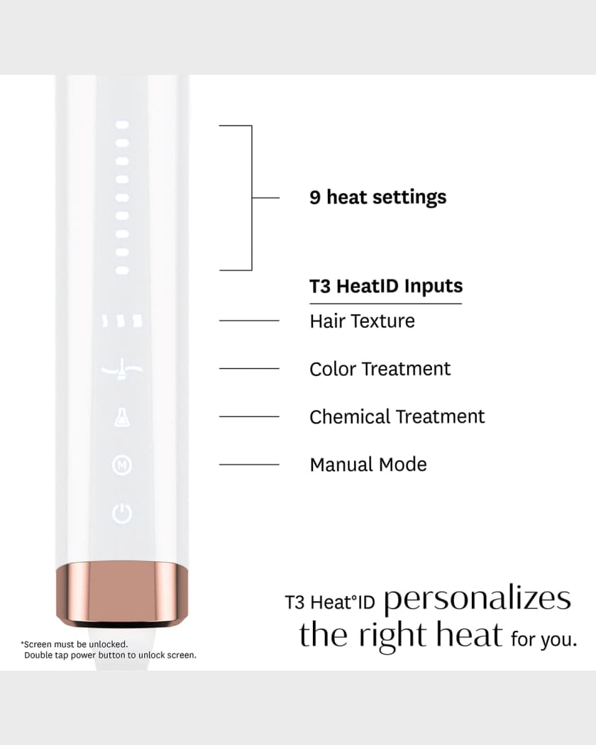 T3 T3 Curl ID 125 Smart Curling Iron Neiman Marcus