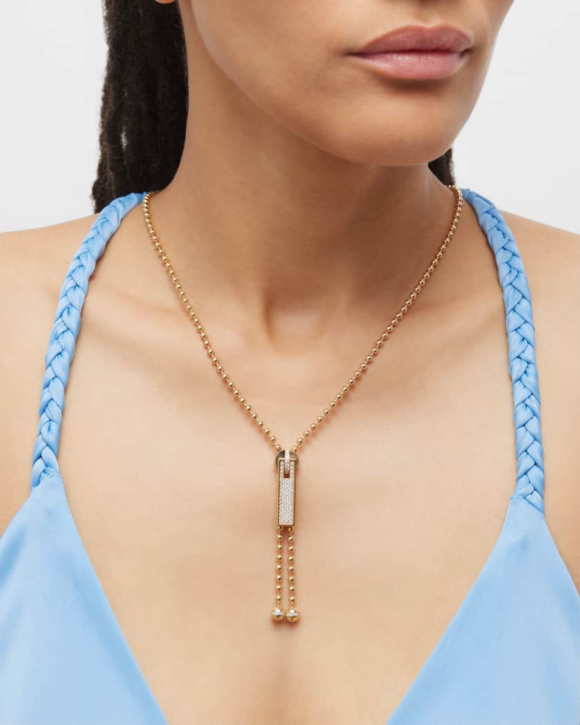 NEW ROBERTO COIN Venetian Princess Lapis & Diamond Flower Pendant 33''  Necklace - Jewels in Time