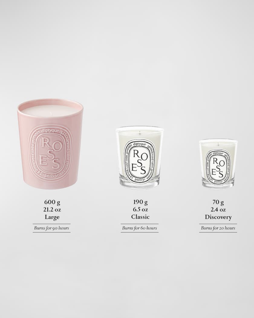 Roses candle 600g clearance