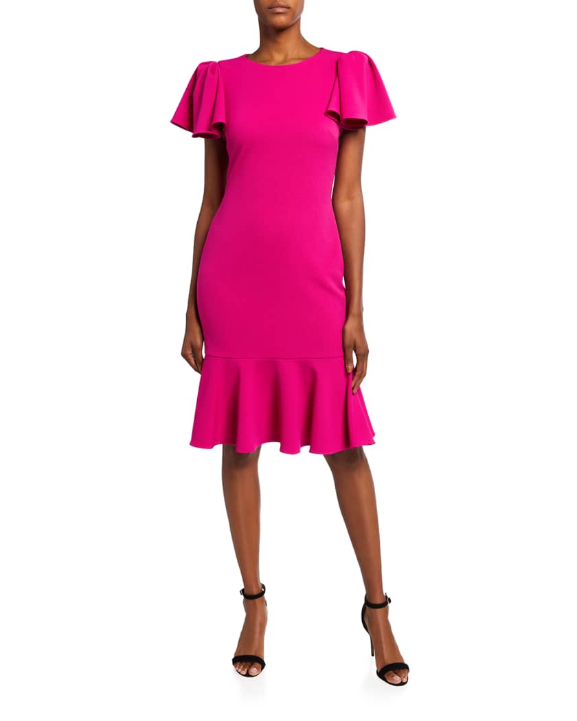 Scuba cocktail dress clearance