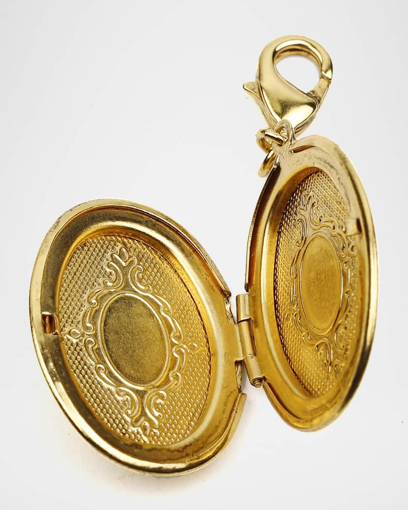 Oval Locket Charm