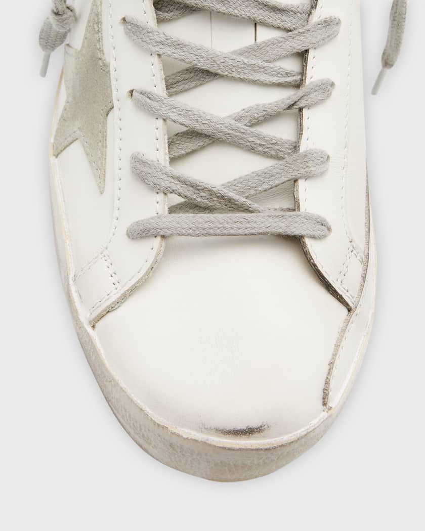 Superstar Mixed Leather Sneakers