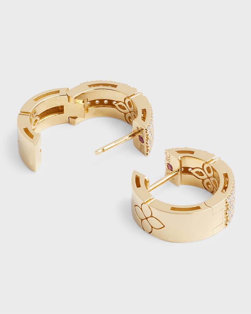 LV 3cm Gold Hoop Earrings from hejewelry store - Review in