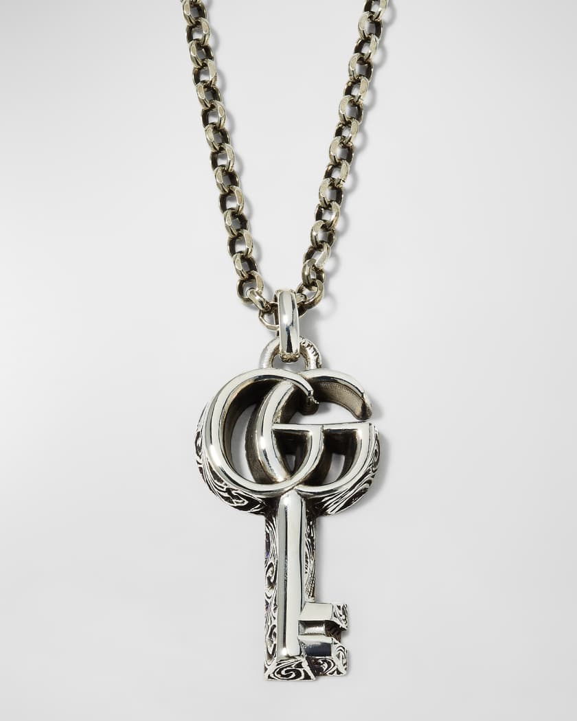 Gucci GG Marmont Key Necklace Neiman Marcus