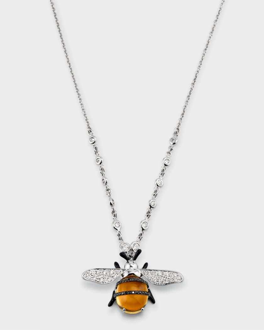 Bumble bee 2025 pendant necklace