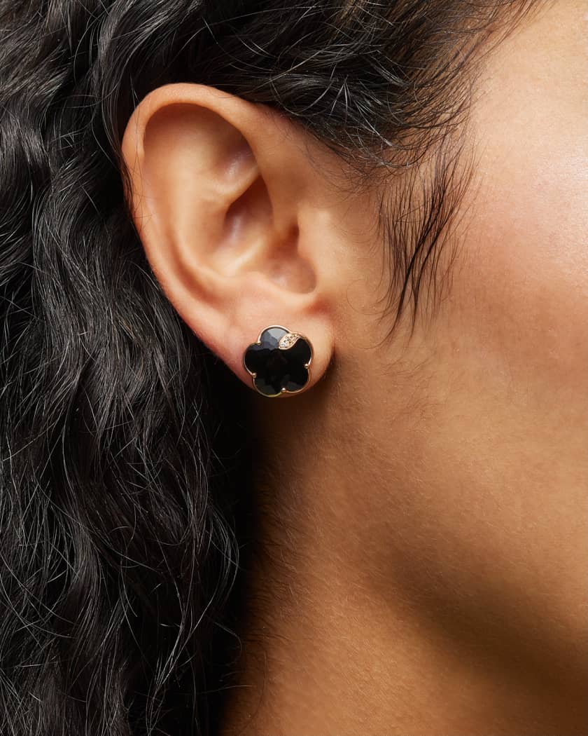 black onyx stone earrings