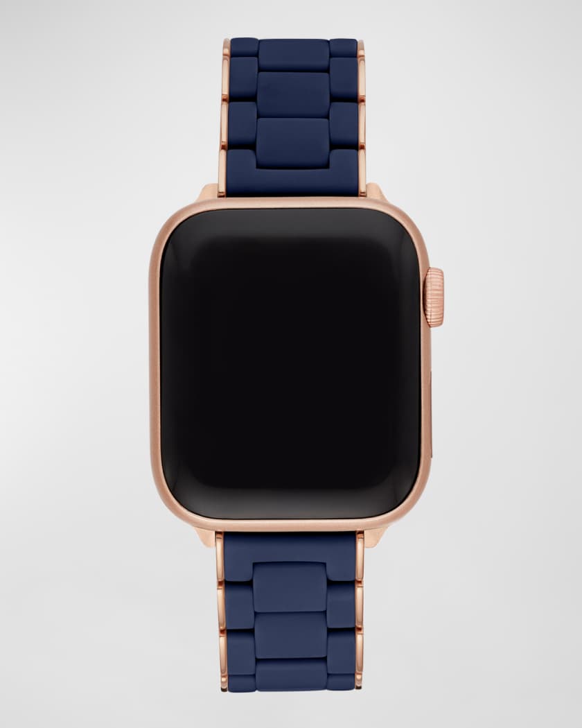 Michele apple watch silicone band 2025