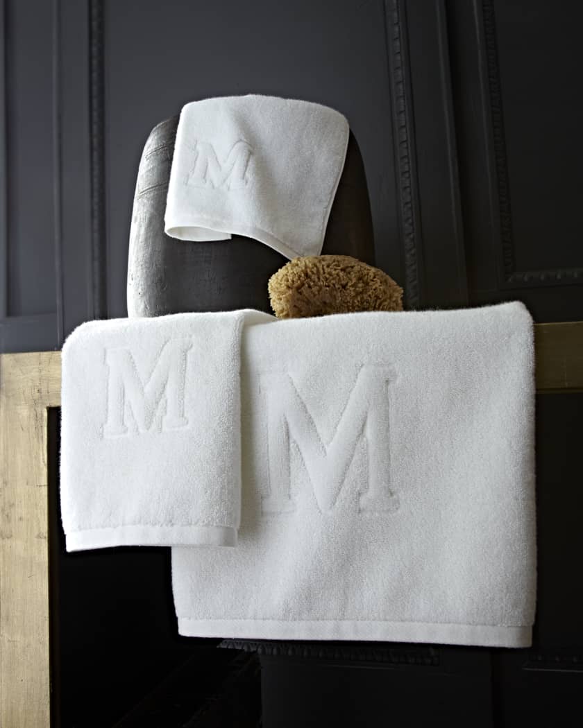 Monogrammed Bath Towels