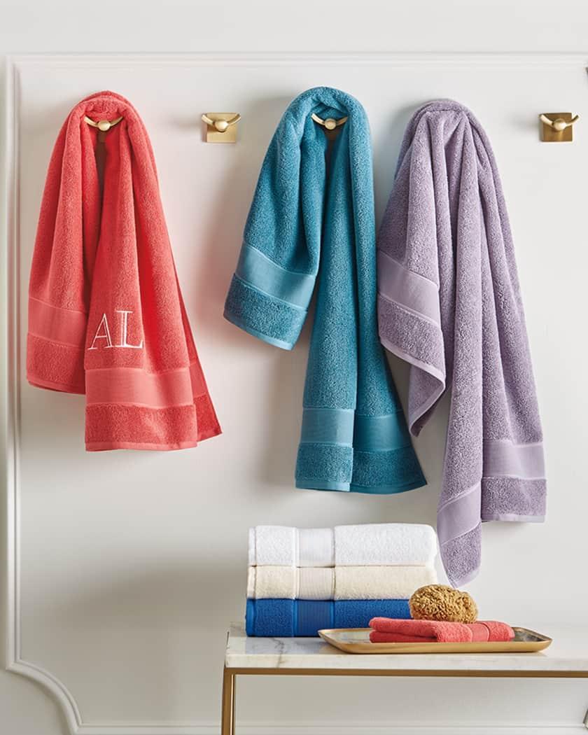  Ralph Lauren Sanders Towel 6 Piece Set Club Navy - 2 Bath Towels,  2 Hand Towels, 2 Washcloths : Home & Kitchen